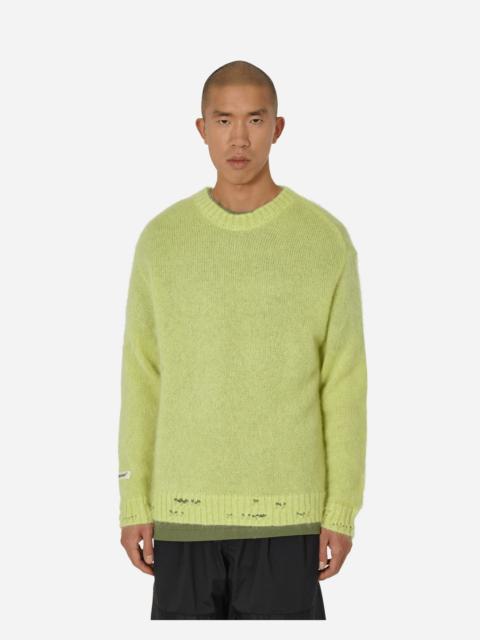 UNDERCOVER Mohair Crewneck Sweater Light Yellow