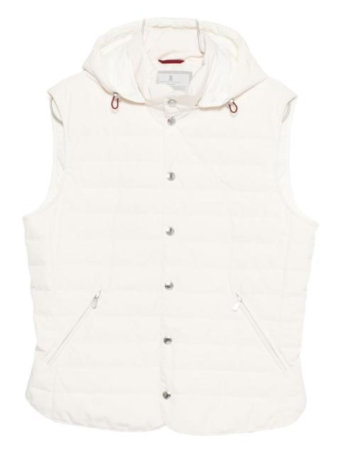 Brunello Cucinelli Brunello Cucinelli Men Hooded Down Vest