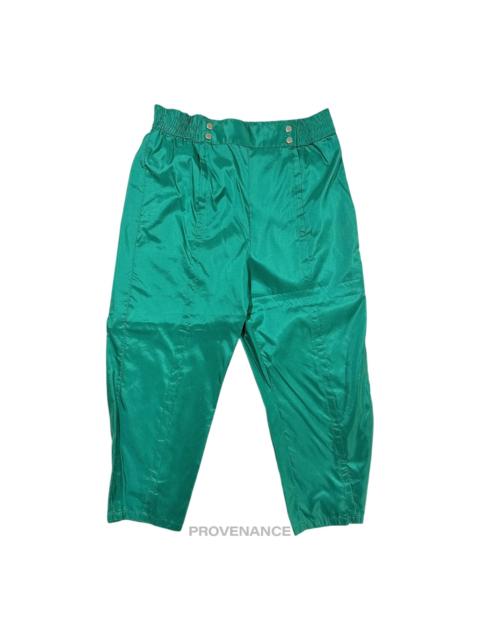 BALENCIAGA Balenciaga Sports Technical Track Pant - Teal Green M