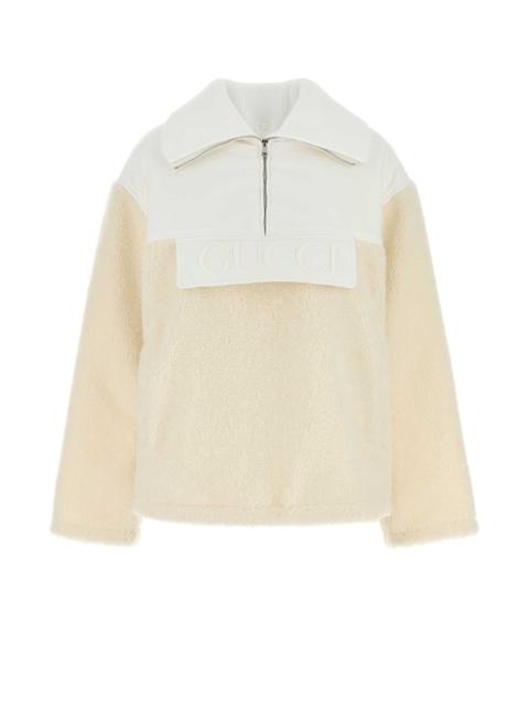 GUCCI Gucci Women Two-Tone Wool Blend Padded Jacket