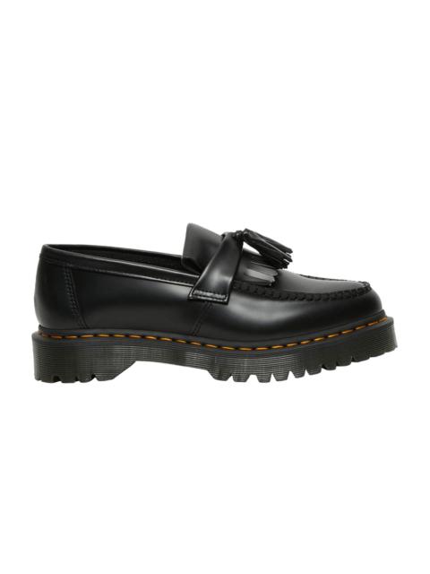 Adrian Bex Smooth Leather Tassel Loafer 'Black'