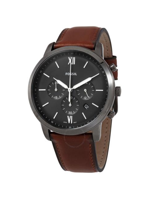 Other Designers Fossil Neutra Chronograph Quartz Black Dial Men's Watch FS5512
