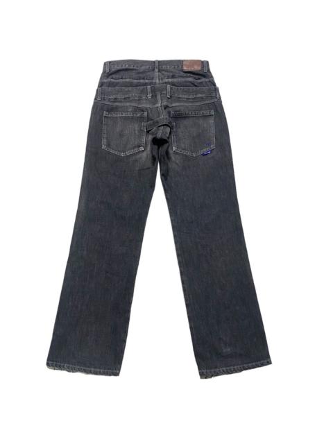 Other Designers Japanese Brand - EARTH MUSIC Denim Double Waist Jeans