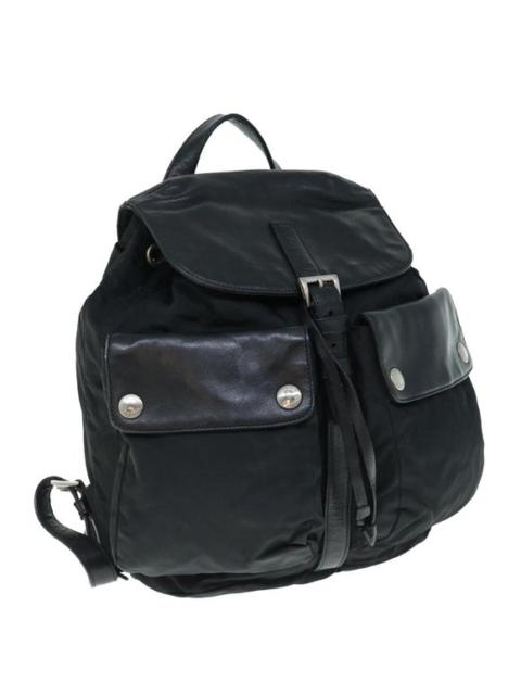 PRADA Backpack Nylon Black