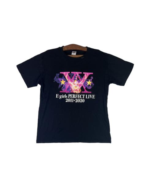 Other Designers Japanese Brand - E girls PERFECT LIVE 2011-2020 TSHIRT