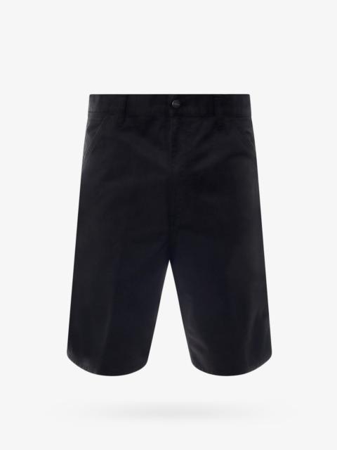 Carhartt Carhartt Wip Single Knee Cotton Bermuda Shorts With Logo Patch