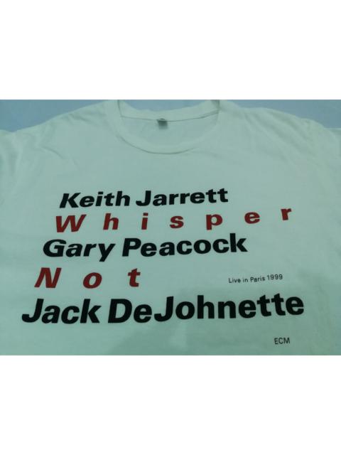 Other Designers Japanese Brand - ECM RECORDS x KEITH JARRET Gary Peacock Tee