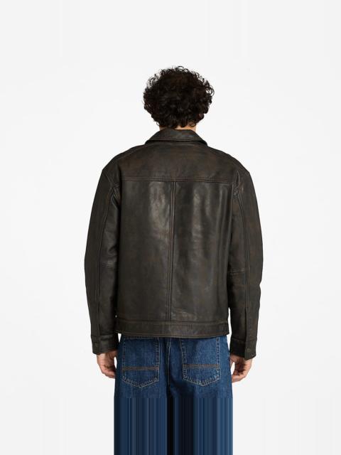 Timberland Men's Strafford Leather Jacket