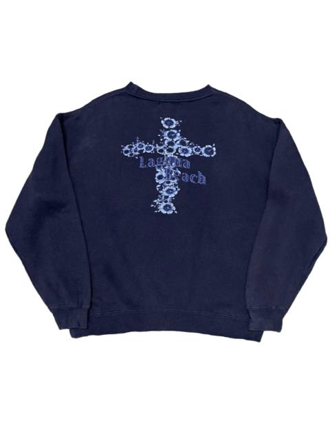 Other Designers Japanese Brand - Vintage Laguna Beach Hawaiian Crewneck Jumper