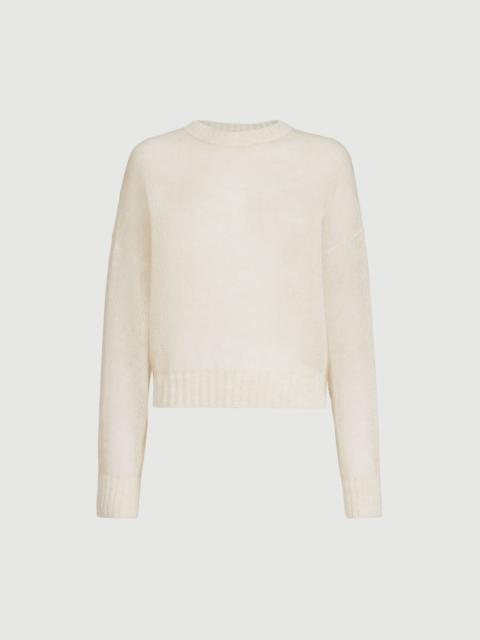 Brunello Cucinelli Mohair and wool sweater with monili