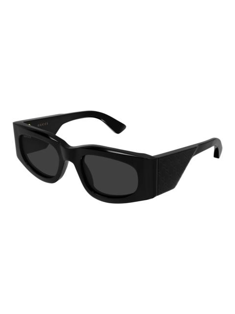 GUCCI Gucci Grey Rectangular Ladies Sunglasses GG1664S 005 51