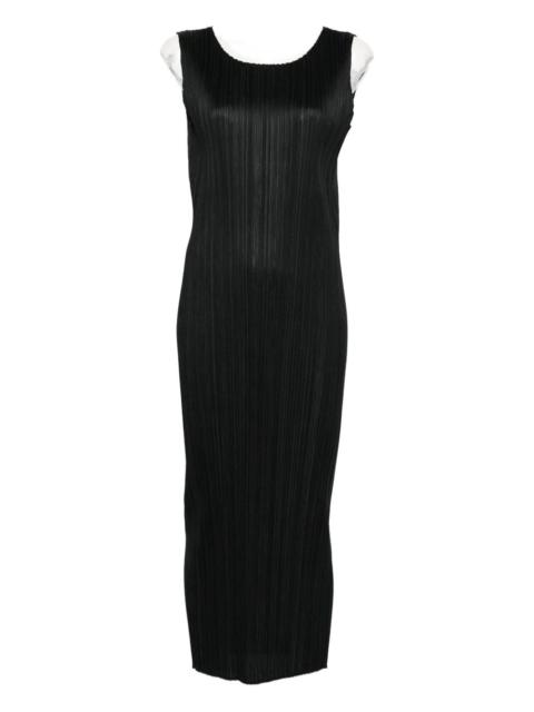 Pleats Please Issey Miyake Pleats Please Issey Miyake Women Pleated Long Dress