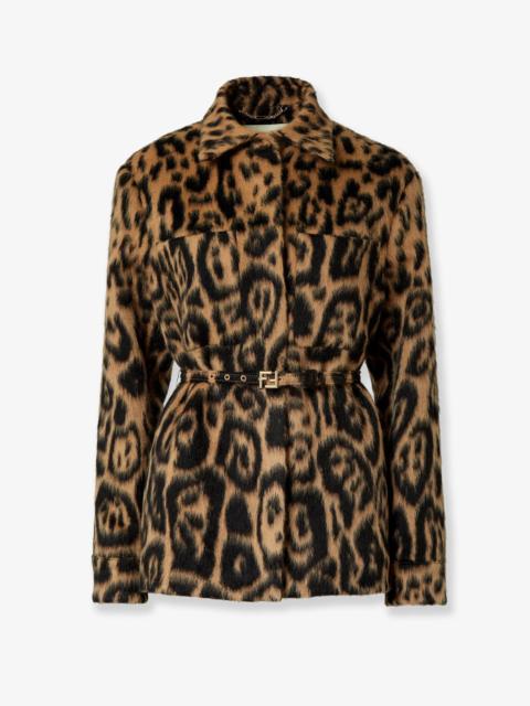 FENDI Fendi Fendi Leo Wool Go-To Jacket