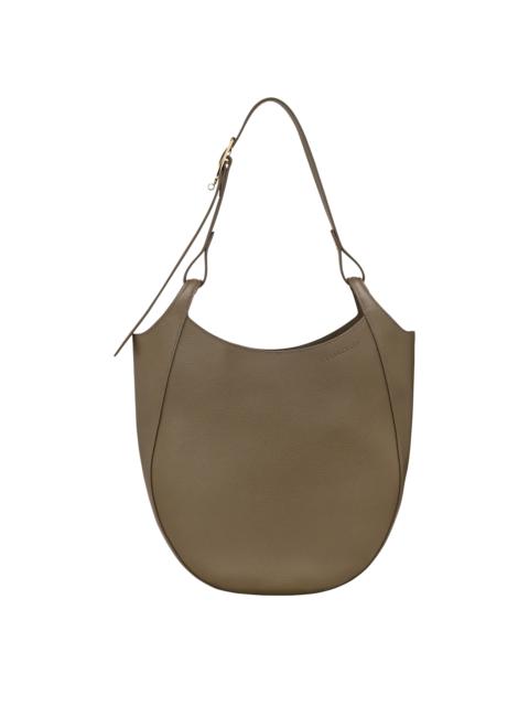 Longchamp Le Foulonné L Hobo bag Caper - Leather