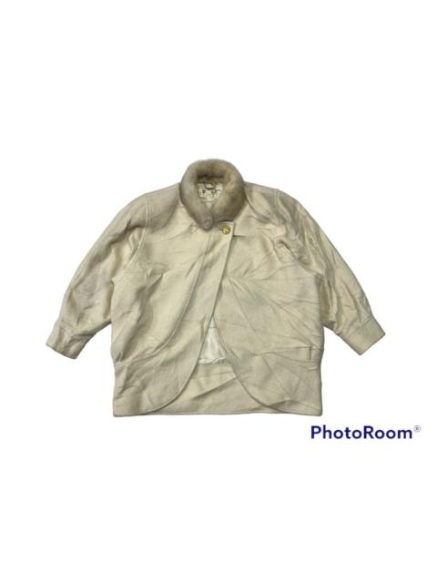 Other Designers Military - Courreges paris luxury designer fur Collar womenswear