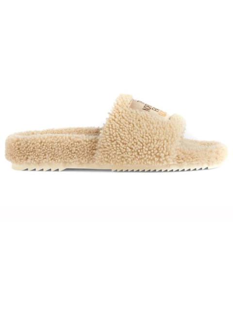 GUCCI Gucci x The North Face Merino Wool Slides Beige (Women's)