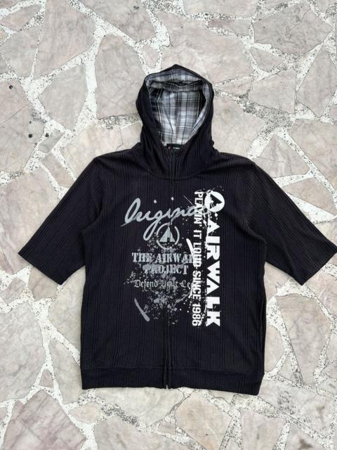 Other Designers Y2k Airwalk Jacket Hoodie Short Sleeve