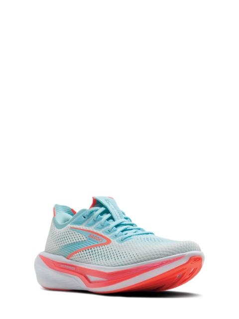 BROOKS Brooks Hyperion 3 Running Shoe in White/Pink Clay/Atomizer at Nordstrom