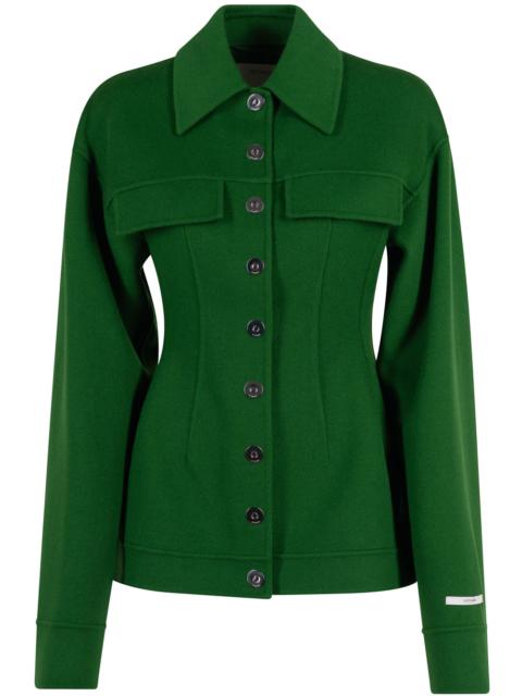 Sportmax Sportmax Women Shaped Jacket In Pure Wool