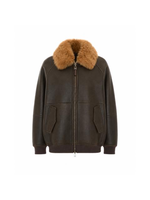 Brunello Cucinelli Brunello Cucinelli Women Leather Jacket