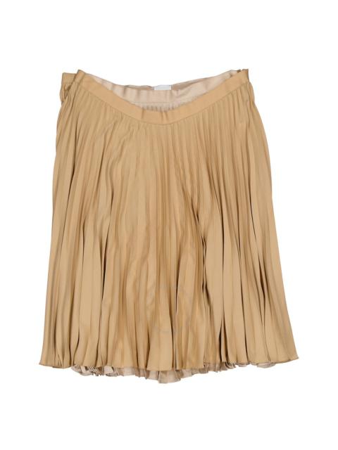 Burberry Burberry Ladies Sandbank Layered Pleated Skirt