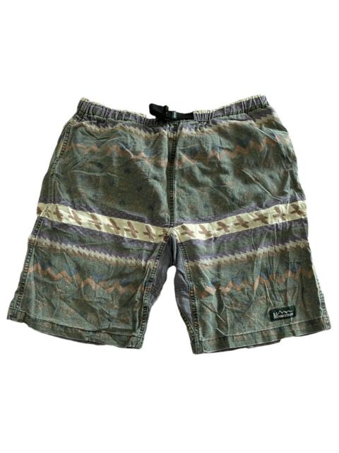 Other Designers MANASTASH NAVAJO HEMP FABRIC SHORT PANTS