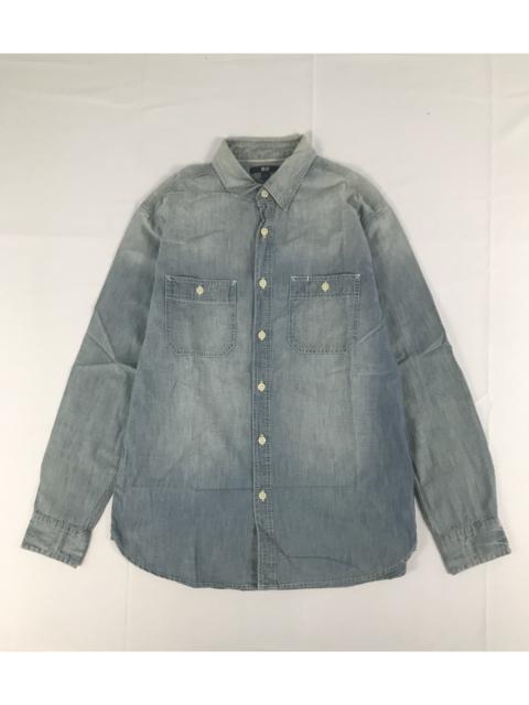Original Uniqlo Selvedge Denim Work Shirt