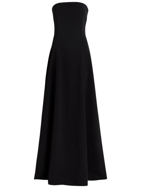 SOLACE LONDON Solace London Helena Strapless Crepe Maxi Dress
