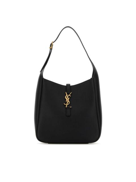 SAINT LAURENT Saint Laurent Black Leather Le 5 à 7 Shoulder Bag