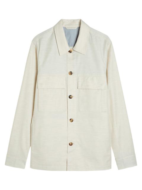 Paul Smith Paul Smith Melange Cotton Overshirt