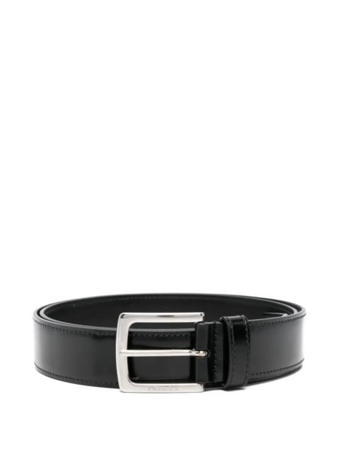 Church's Church's Men Square Buckle Leather Belt