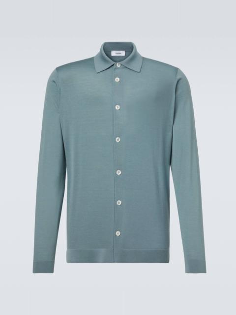 LARDINI Virgin wool shirt