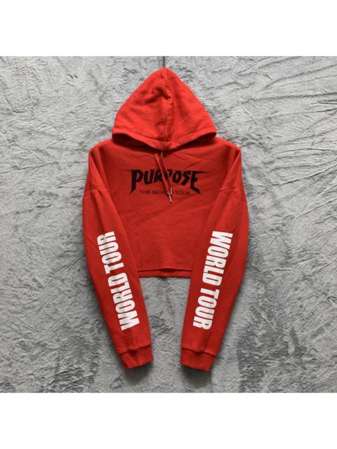 Other Designers Divided - Justin Bieber PURPOSE World Tour Cropped Hoodies #4333-150