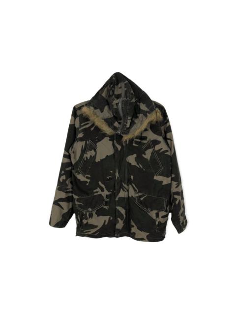 Other Designers Vintage - ✈️🔥NEED GONE🔥✈️291295=HOMME LABO MILITARY HOODIE JACKET