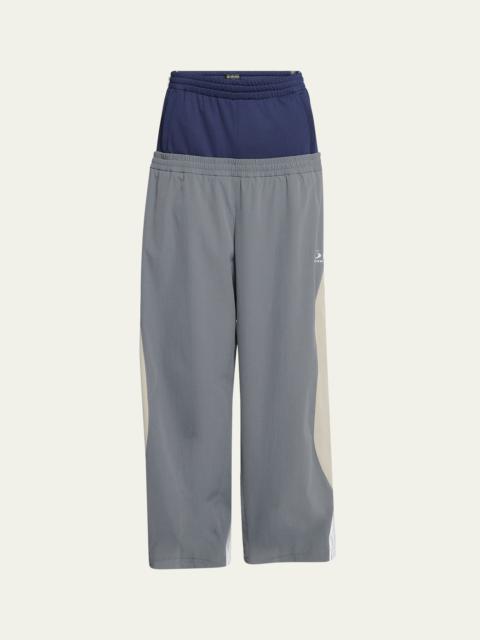 Men's Double-Waist Tracksuit Pants