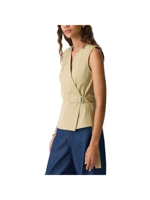 Theory Theory Chino Wrap Top