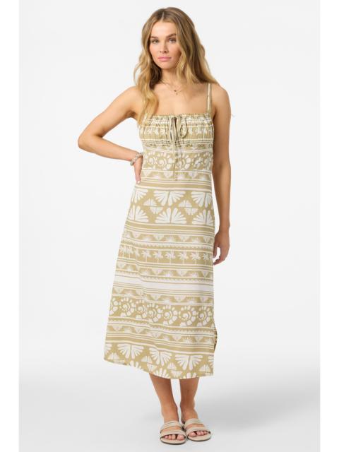 O'Neill Wiley Abstract Dress Midi Dress