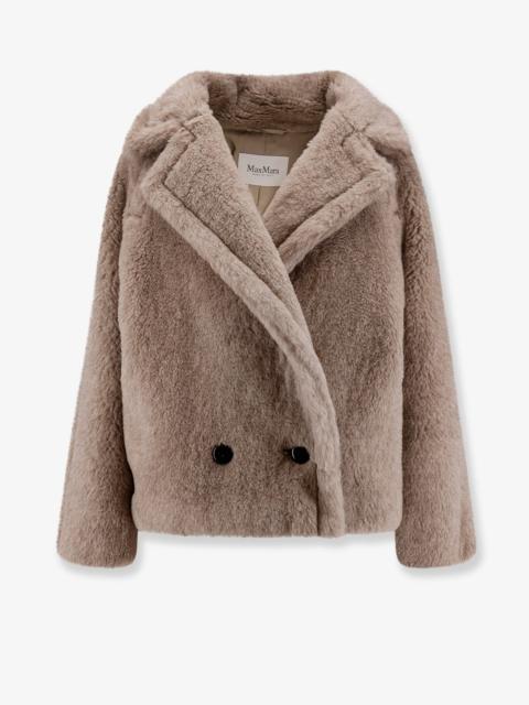 Max Mara Max Mara Mxmcambusa Alpaca Cashmere Jacket Beige