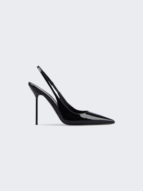 PARIS TEXAS Lidia Slingback Heel 105 Black