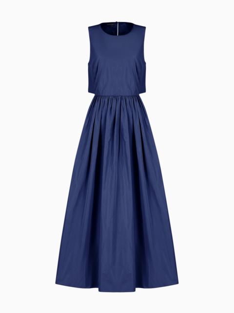 EMPORIO ARMANI Long taffeta dress