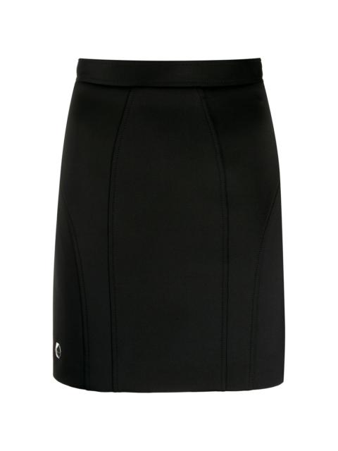 PHILIPP PLEIN skinny fit mini skirt