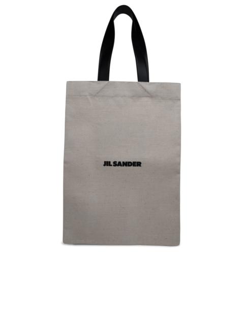 Jil Sander JIL SANDER Borsa Tote In Canvas Beige