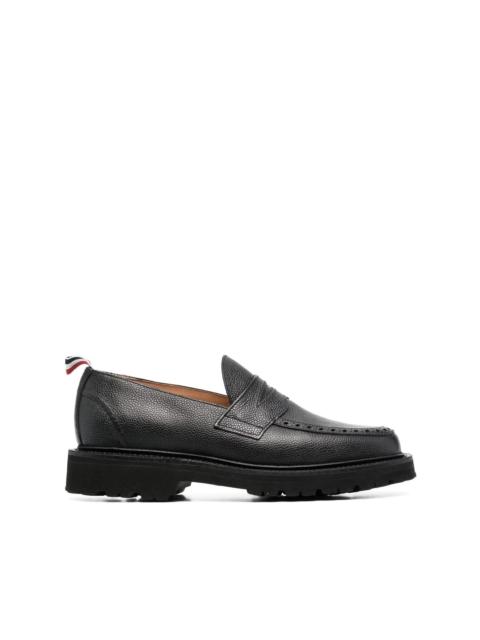 Thom Browne pebbled penny loafers