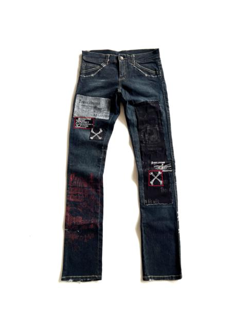 Other Designers h.Anarchy Arm Patch pants