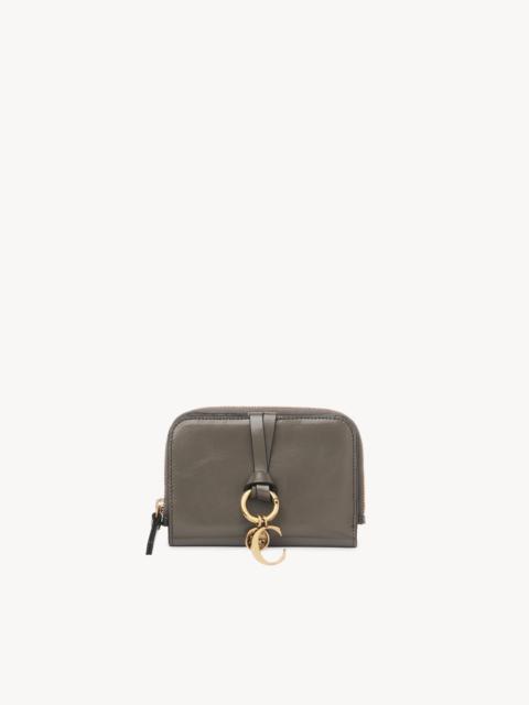 Chloé ALPHABET BIFOLD WALLET IN SHINY LEATHER