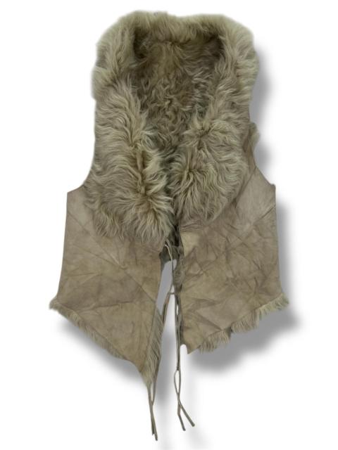 Other Designers Le Grande Bleu (L.G.B.) - ICB Fur Vest