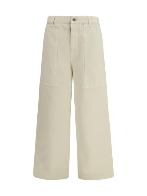 Moncler Moncler Cotton Pants Light Beige Women