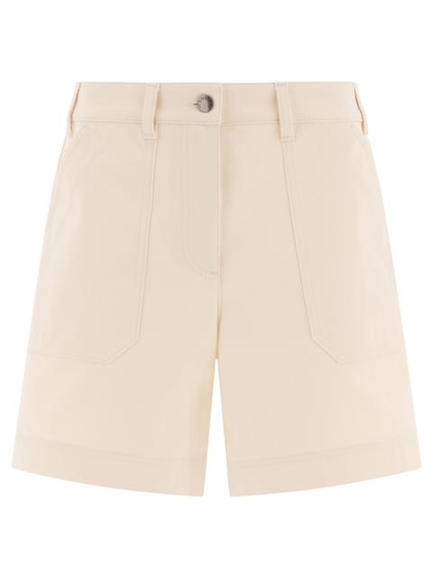 Moncler Cotton Gabardine Shorts