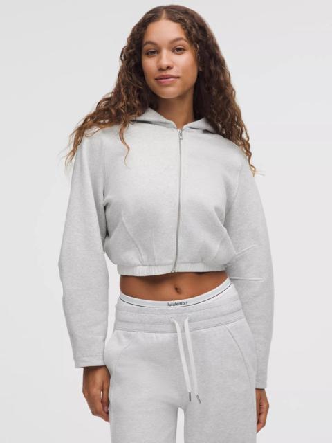 lululemon Loungeful Relaxed-Fit Full-Zip Cropped Hoodie