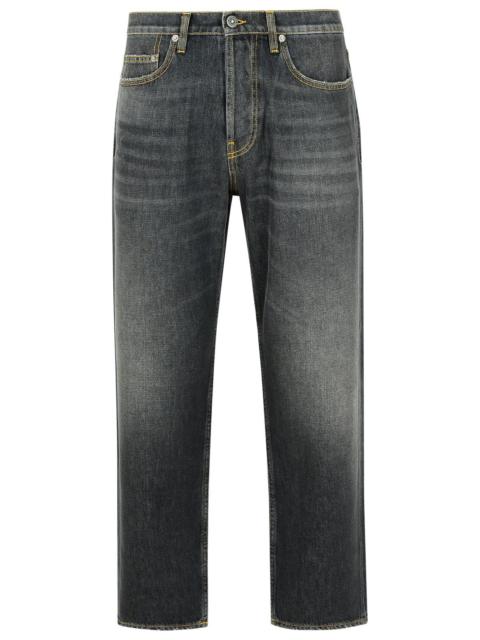 Golden Goose Golden Goose 'Skate' Grey Denim Jeans Men